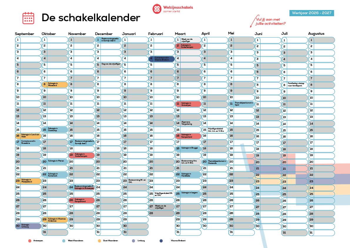 Jaarkalender 2026